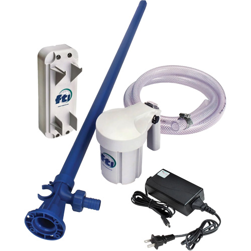 Trousse de pompe pour baril PFP-40 avec moteur M3V, Polypropyl&egrave;ne/PVDF Helyx Safety & Industrial Supplies