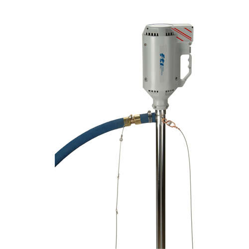 TTS-40 Drum Pump Kit with M7X Motor, Stainless Steel Helyx Safety & Industrial Supplies