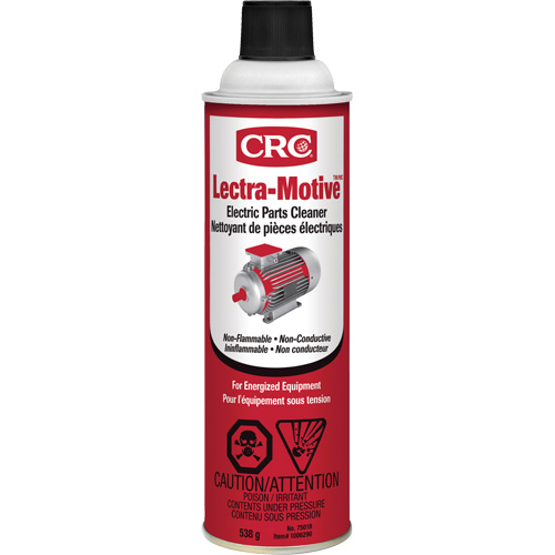 Lectra-Motive Electric Parts Cleaner, Aerosol Can Helyx Safety & Industrial Supplies