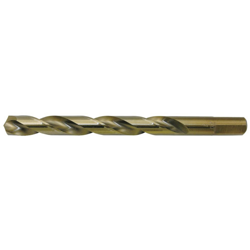 JET-KUT&reg; Gold Super Premium M2 Jobber Drill Bit, High Speed Steel, 25/64", 135° Point Angle Helyx Safety & Industrial Supplies