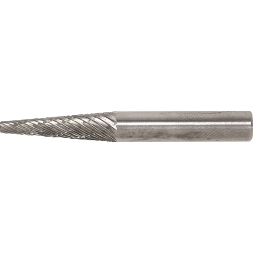 Solid Carbide Burr, SM-1, 1/4" Dia., 1/4" Shank, 1/2" Depth of Cut Helyx Safety & Industrial Supplies