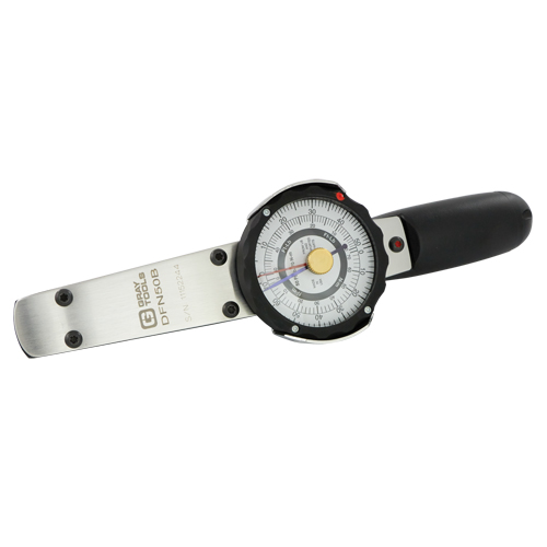 Torque Wrench with Memory Needle, Dial, 3/8" Square Drive, 0 - 50 ft-lbs. Helyx Safety & Industrial Supplies