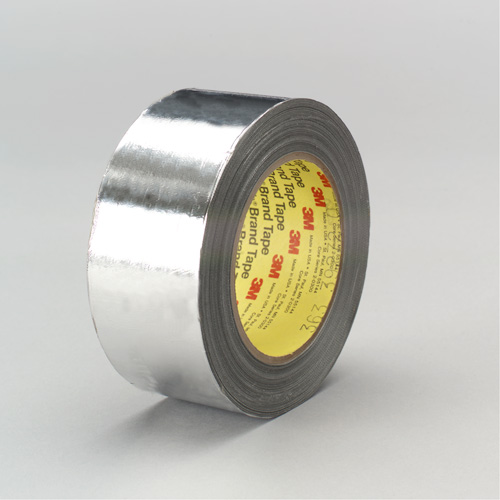 Ruban en pellicule aluminium/tissu de verre, 12 mm (1/2") la x 33 m (108') lo Helyx Safety & Industrial Supplies