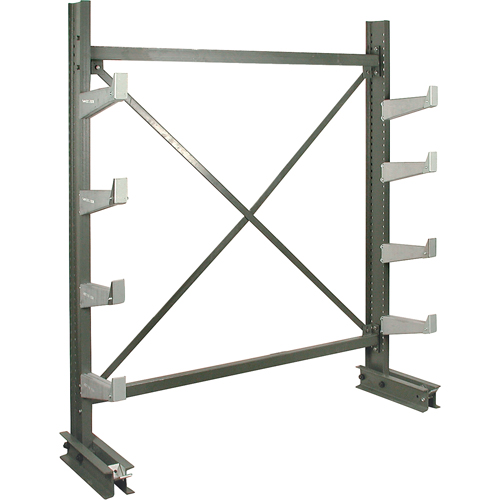 Single-sided Cantilever Brace Set - Starter, 72" W x 84" H Helyx Safety & Industrial Supplies