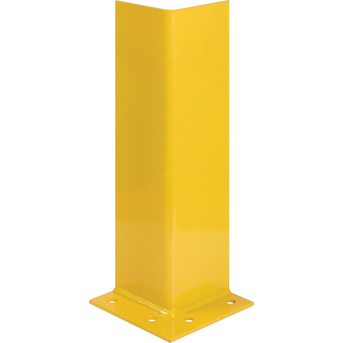Protecteurs pour montants, Acier, 7" la x 7" p x 12" h, Jaune s&eacute;curit&eacute; OSHA Helyx Safety & Industrial Supplies