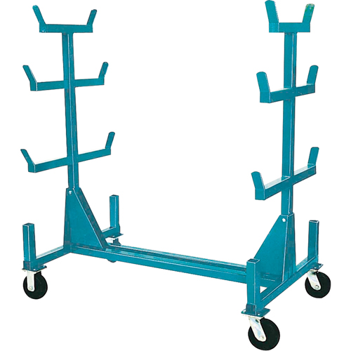 Supports mobiles pour tuyaux & barres, Acier, 34" la x 61" p x 58" h, Capacit&eacute; de 1000 lb Helyx Safety & Industrial Supplies