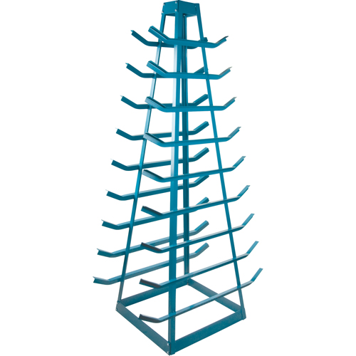 Support pour tuyaux, Horizontal, 9 Niveaux, 18" la x 40" p x 84" h, 1800 lb Cap. Helyx Safety & Industrial Supplies
