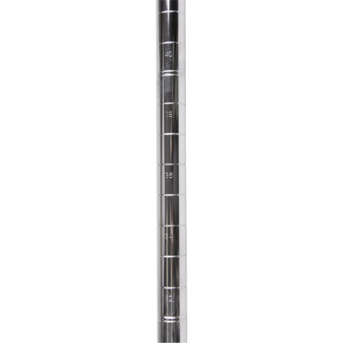 Montant pour chariot &agrave; roulettes, 62" ha Helyx Safety & Industrial Supplies