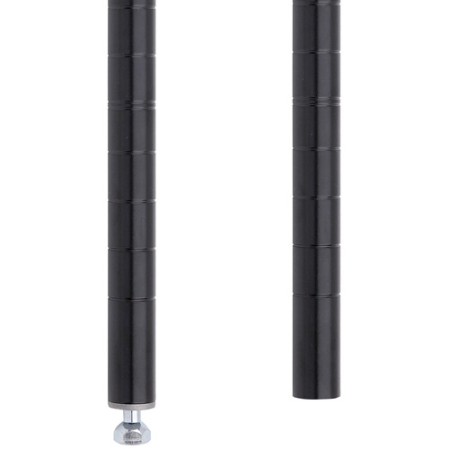MONTANT ETAGERE STYLISEE14 1/2"H,NOIR Helyx Safety & Industrial Supplies