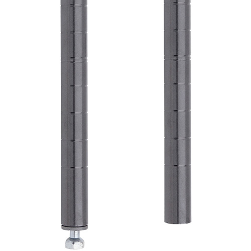 MONTANT ETAGERE STYLISEE14 1/2"H,VERRE FUME Helyx Safety & Industrial Supplies