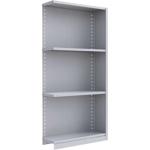 Interlok Shelving Unit, Steel, Boltless, 800 lbs. Capacity, 36" W x 76" H x 24" D Helyx Safety & Industrial Supplies