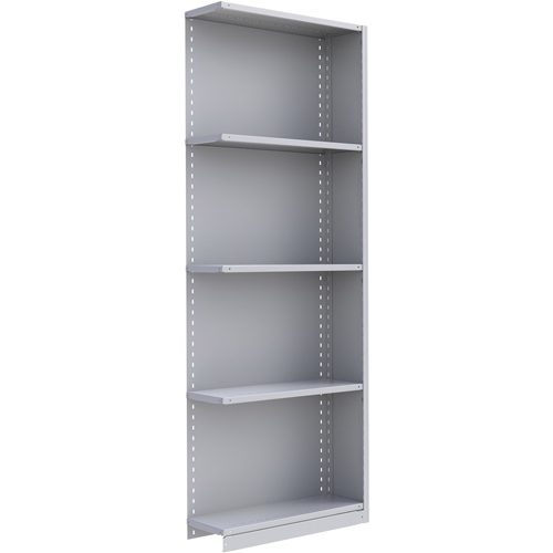 Interlok Shelving Unit, Steel, Boltless, 800 lbs. Capacity, 36" W x 100" H x 24" D Helyx Safety & Industrial Supplies