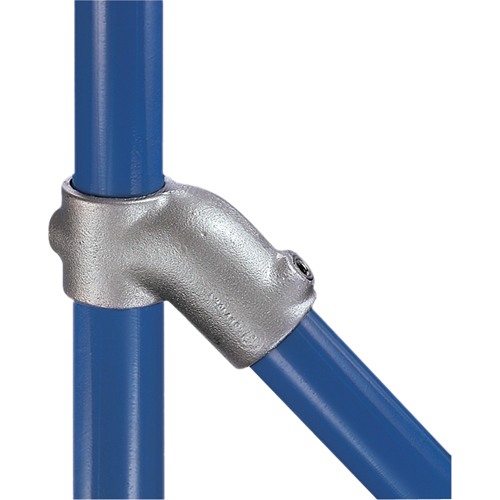 Manchon &agrave; raccord simple coud&eacute; &agrave; 45 degr&eacute;s pour tube structural, 1,33" Helyx Safety & Industrial Supplies