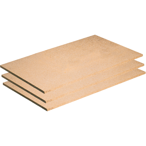 TABLETTE EN PANNEAU DE PARTICULE 5/8", 21"X84" Helyx Safety & Industrial Supplies