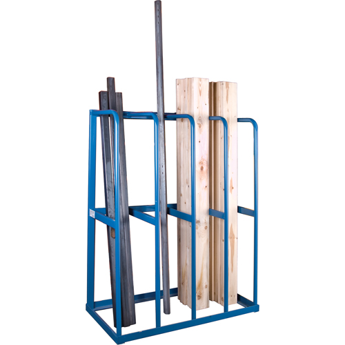 Bar Storage Racks - Vertical Bar Racks, Vertical, 48" W x 24" D x 60" H, 3000 lbs. Cap. Helyx Safety & Industrial Supplies