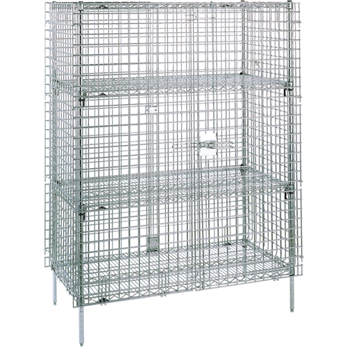 Chariots de s&eacute;curit&eacute;, Tiers 4, 38-1/2" la x 66-13/16" h x 21-1/2" p Helyx Safety & Industrial Supplies