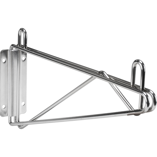 Direct Wall Mount for Chromate Wire Shelving Helyx Safety & Industrial Supplies