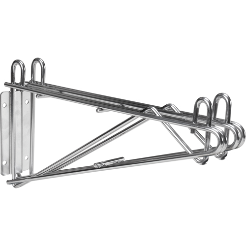 Direct Wall Mount for Chromate Wire Shelving Helyx Safety & Industrial Supplies