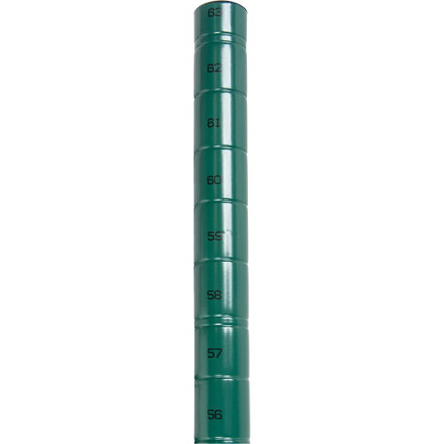Montant pour &eacute;tag&egrave;re robuste en treillis m&eacute;tallique au fini &eacute;poxy vert Helyx Safety & Industrial Supplies