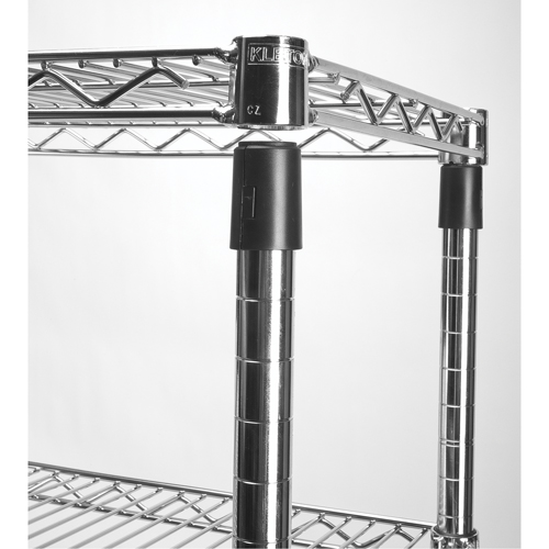 Chariots &agrave; pousser, Chrom&eacute;, 36" x 60" x 14", Capacit&eacute; 800 lb Helyx Safety & Industrial Supplies