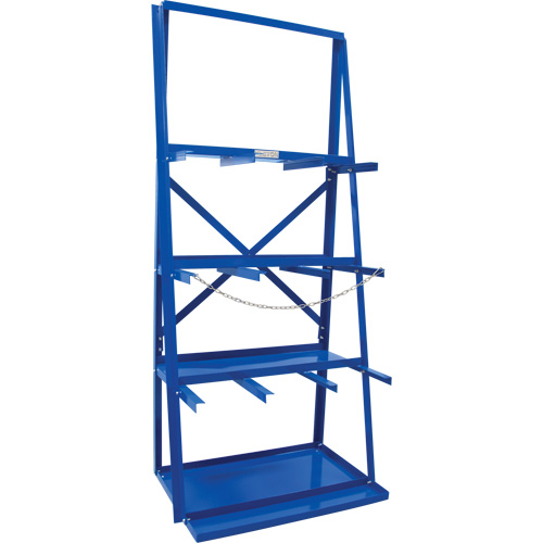 Bar Storage Rack, Vertical, 3 Levels, 36" W x 24" D x 84" H, 3000 lbs. Cap. Helyx Safety & Industrial Supplies