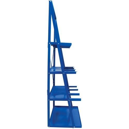 Bar Storage Rack, Vertical, 3 Levels, 36" W x 24" D x 84" H, 3000 lbs. Cap. Helyx Safety & Industrial Supplies