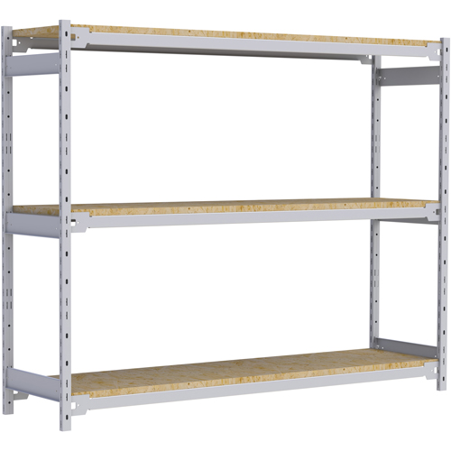 &eacute;tag&egrave;re-classeur de grande largeur, Acier, 3 Tablettes, 72" la x 18" p x 60" h Helyx Safety & Industrial Supplies