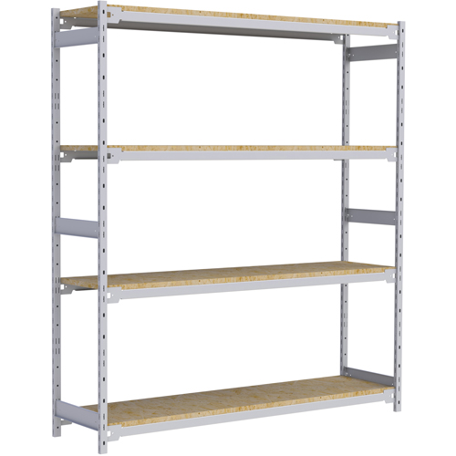 &eacute;tag&egrave;re-classeur de grande largeur, Acier, 4 Tablettes, 72" la x 18" p x 84" h Helyx Safety & Industrial Supplies