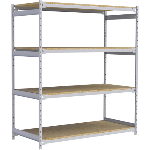 &eacute;tag&egrave;re-classeur de grande largeur, Acier, 4 Tablettes, 72" la x 32" p x 84" h Helyx Safety & Industrial Supplies