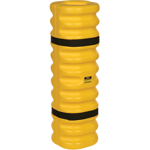 Column Protector, 4" x 6" Inside Opening, 13" L x 13" W x 42" H, Yellow Helyx Safety & Industrial Supplies
