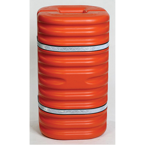 Protecteur de colonne, Ouverture int&eacute;rieure 10", 24" lo x 24" la x 42" h, Orange Helyx Safety & Industrial Supplies