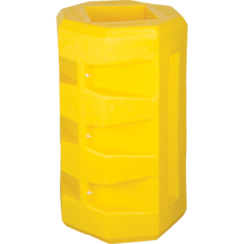 Protecteurs de colonne, Ouverture int&eacute;rieure 14" x 14", 31" lo x 31" la x 42" h, Jaune Helyx Safety & Industrial Supplies