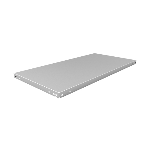 Tablette &agrave; corni&egrave;re perfor&eacute;e, Acier galvanis&eacute;, 48" la x 18" p Helyx Safety & Industrial Supplies