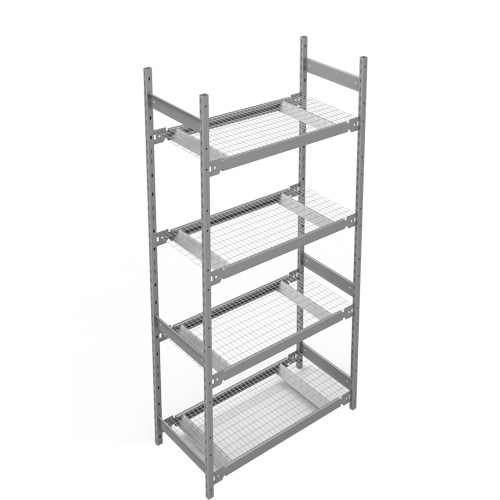 Wide Span Storage Shelving, Steel, Boltless, 1340 lbs. Capacity, 42" W x 84" H x 18" D Helyx Safety & Industrial Supplies