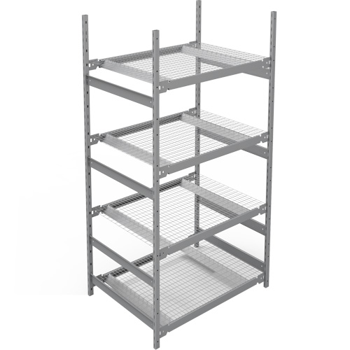 Wide Span Storage Shelving, Boltless, 1340 lbs. Capacity, 42" W x 84" H x 32" D Helyx Safety & Industrial Supplies