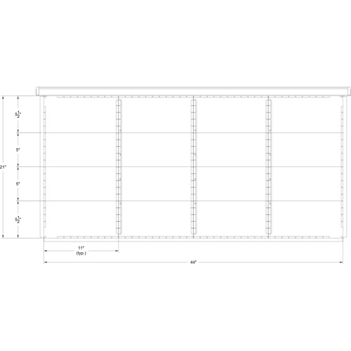 Cabinet d'entreposage &agrave; tiroirs int&eacute;gr&eacute; Interlok Helyx Safety & Industrial Supplies