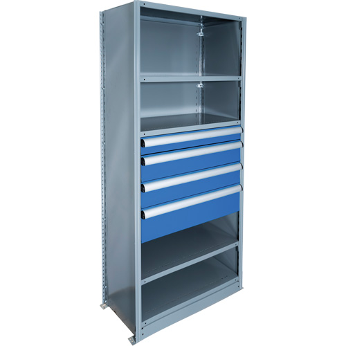 Cabinet d'entreposage &agrave; tiroirs int&eacute;gr&eacute; Interlok Helyx Safety & Industrial Supplies