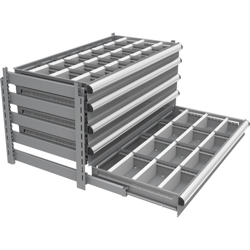Cabinet d'entreposage &agrave; tiroirs int&eacute;gr&eacute; Interlok Helyx Safety & Industrial Supplies
