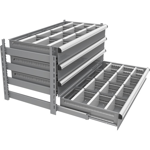 Cabinet d'entreposage &agrave; tiroirs int&eacute;gr&eacute; Interlok Helyx Safety & Industrial Supplies