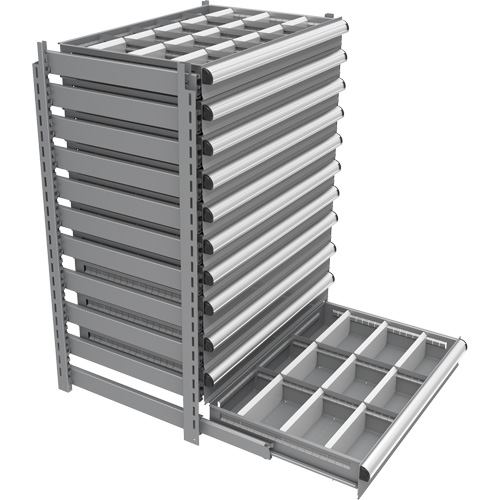 Cabinet d'entreposage &agrave; tiroirs int&eacute;gr&eacute; Interlok Helyx Safety & Industrial Supplies
