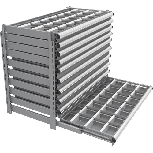 Cabinet d'entreposage &agrave; tiroirs int&eacute;gr&eacute; Interlok Helyx Safety & Industrial Supplies