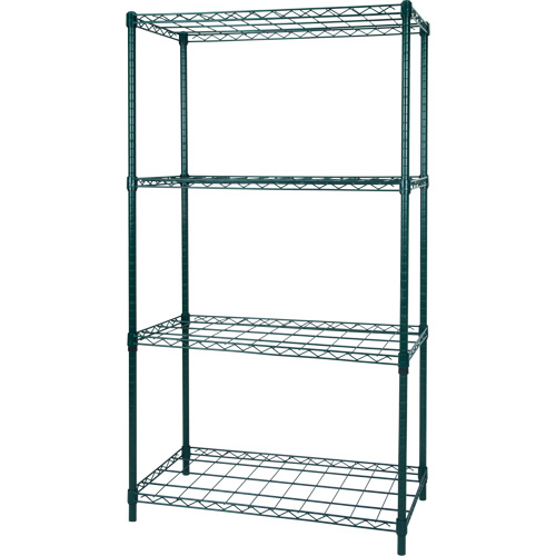 Rayonnage &agrave; tablette pour s&eacute;chage, 4 Tablettes, 36" la x 63" h x 18" p Helyx Safety & Industrial Supplies