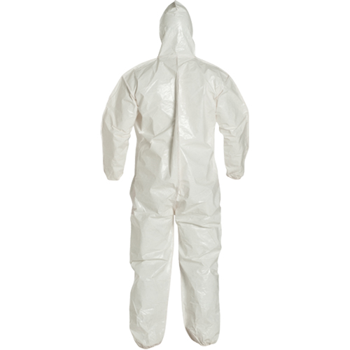 Combinaisons Tychem 4000, Grand, Blanc Helyx Safety & Industrial Supplies