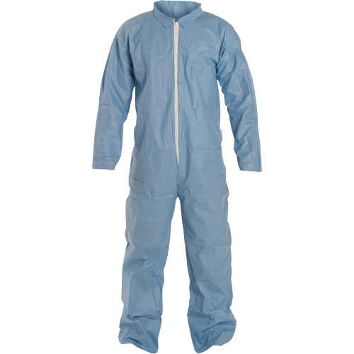 ProShield&reg; 6 SFR Coveralls, Medium, Blue, FR Treated Fabric Helyx Safety & Industrial Supplies