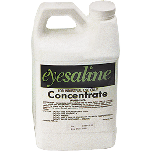 Solution ophtalmique concentr&eacute;e Eyesaline, 70 oz Helyx Safety & Industrial Supplies