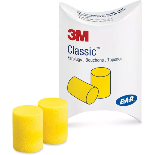 Bouchons d'oreilles E-A-R Classic, Paire - ensemble coussins Helyx Safety & Industrial Supplies