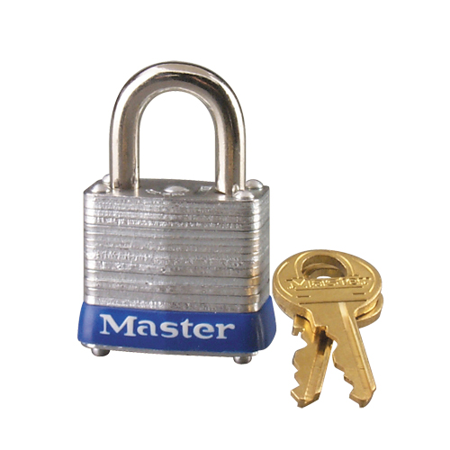 Commercial Padlocks, Keyed Different, Laminated Steel, 1-1/8" Width Helyx Safety & Industrial Supplies