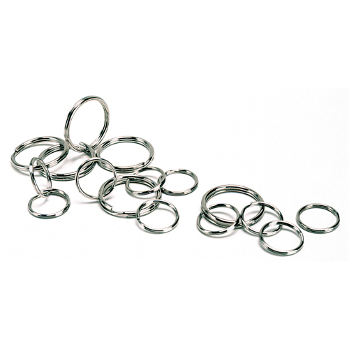 Split Key Rings, 1", Steel Helyx Safety & Industrial Supplies