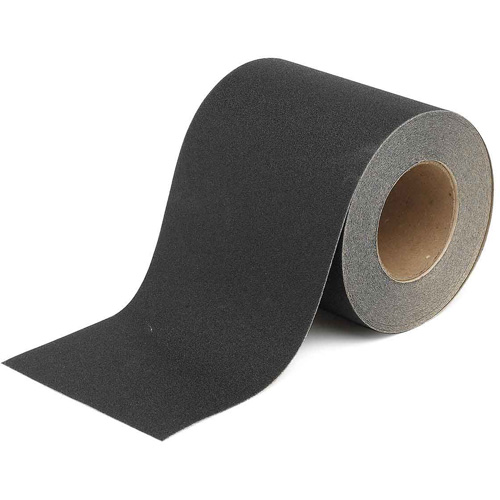 Ruban de marquage de sol antid&eacute;rapant, 6" x 60', Noir Helyx Safety & Industrial Supplies