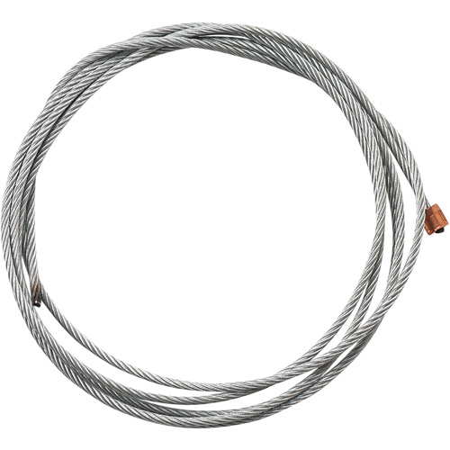 Galvanized Steel Cable, 8' Length Helyx Safety & Industrial Supplies